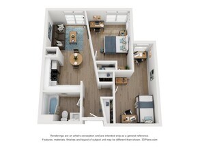 Sterling Haste B2 Shared floor plan